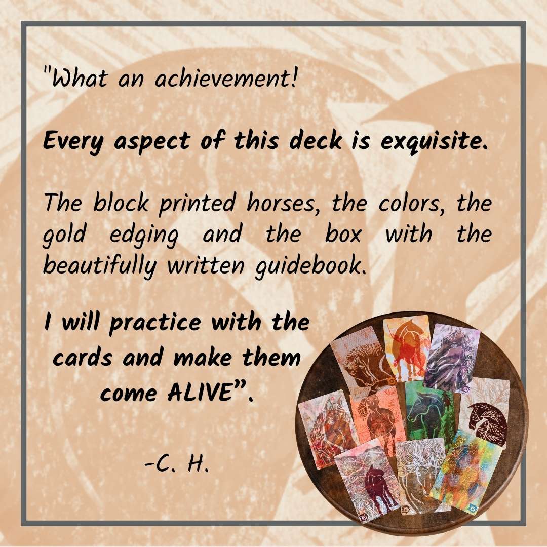 Bless the Horses - Equine Wisdom Deck