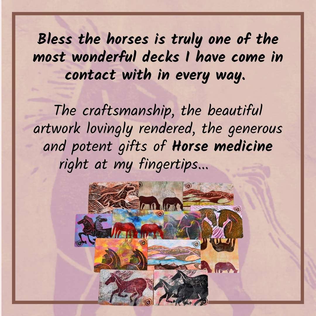 Bless the Horses - Equine Wisdom Deck