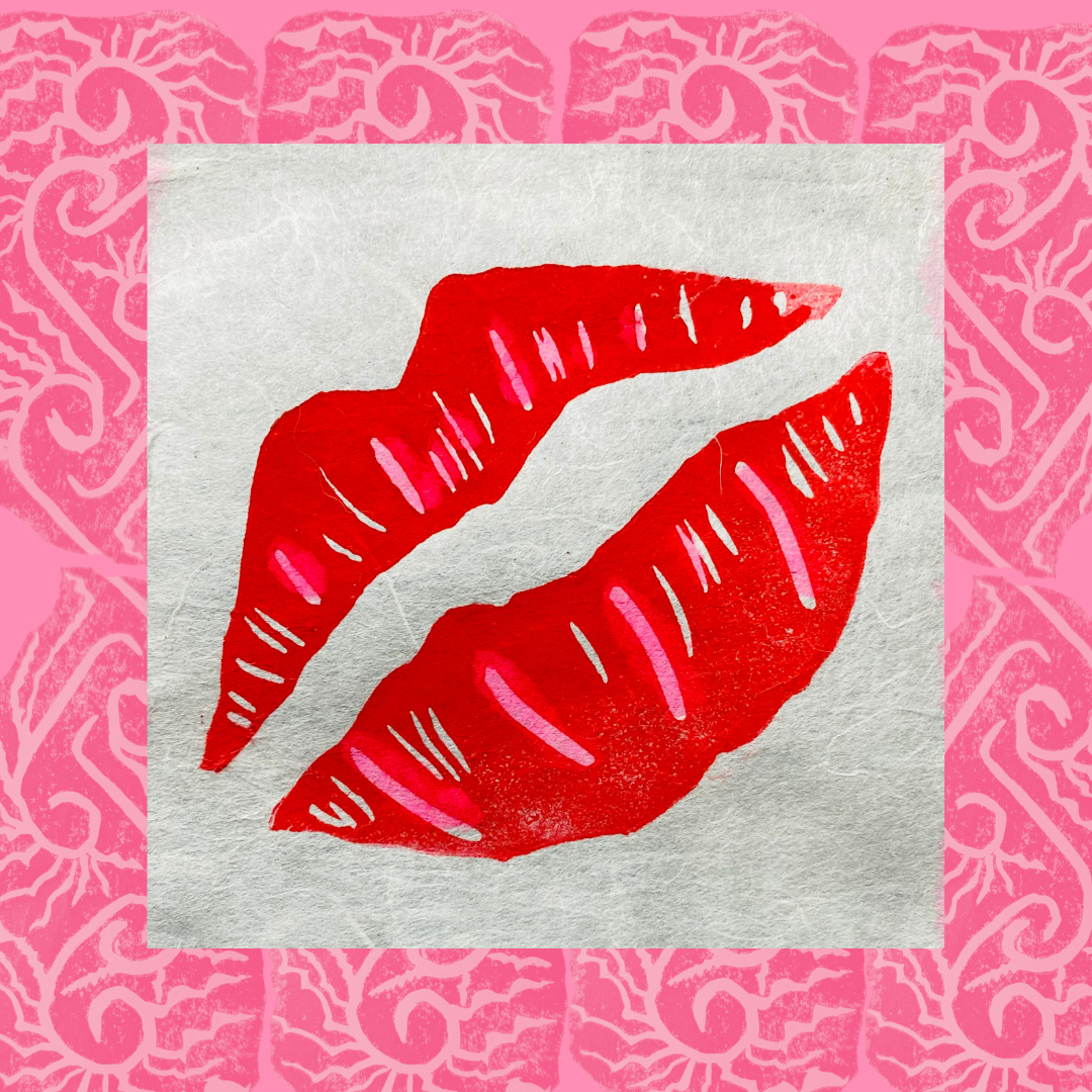 "Kiss" Print