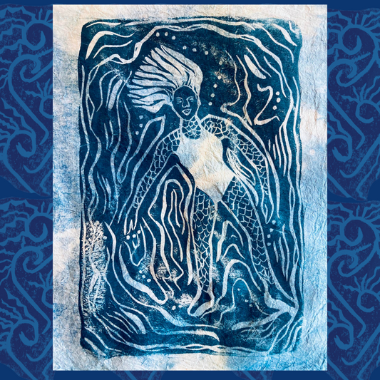 "Wata" Print