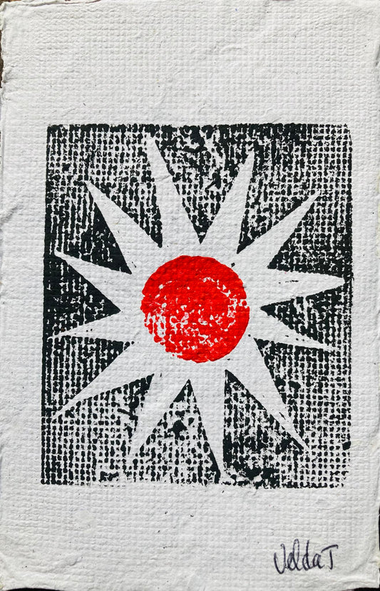 "Pointed Star" Print