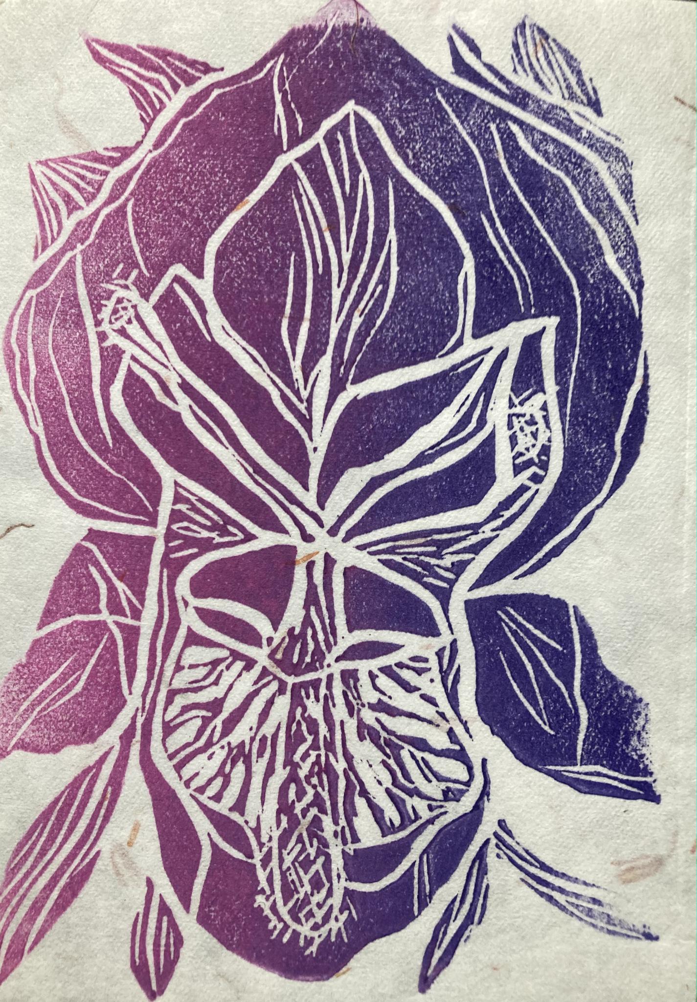 "Iris Flower" Print